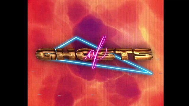 80s Retro Synthwave Neon Text Intro Opener 31 | Cyberpunk VHS Glitch Title Animation & Effects