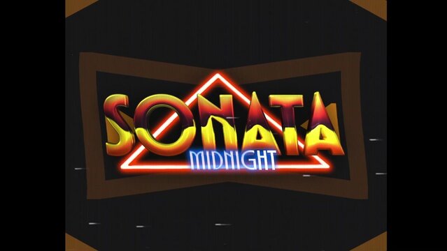 80s Retro Synthwave Neon Text Intro Opener 62 | Cyberpunk VHS Glitch Title Animation & Effects
