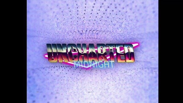80s Retro Synthwave Neon Text Intro Opener 64 | Cyberpunk VHS Glitch Title Animation & Effects