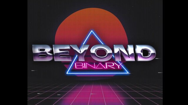 80s Retro Synthwave Neon Text Intro Opener 150 | Cyberpunk VHS Glitch Title Animation & Effects