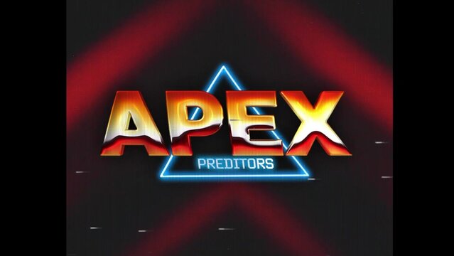 80s Retro Synthwave Neon Text Intro Opener 160 | Cyberpunk VHS Glitch Title Animation & Effects