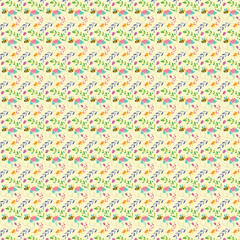 Fototapeta premium A Bunnies seamless pattern and background design.