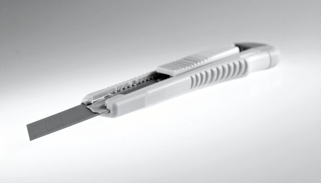 Single retractable box cutter knife