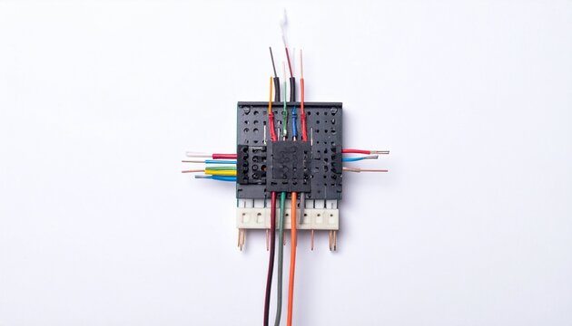 Single populated electronic breadboard