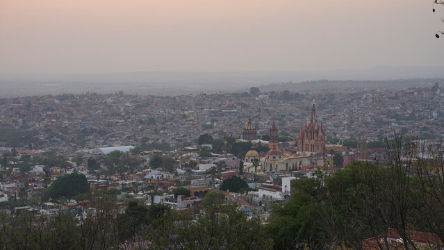 City street impressions from San Miguel de Allende in Mexico.