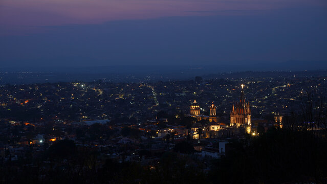 City street impressions from San Miguel de Allende in Mexico.