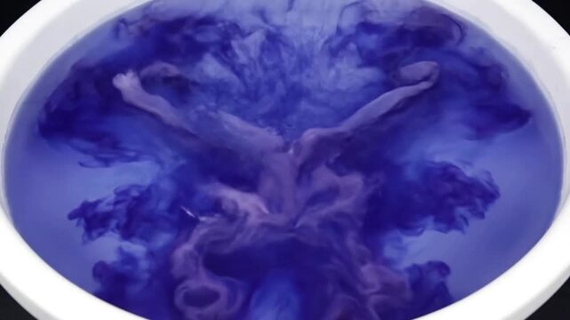 A cup of tea and coffee in the morning with a global earth themed background