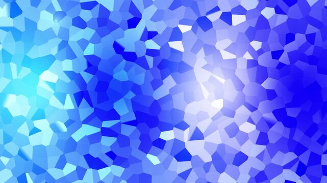 블루 크리스탈 모자이크