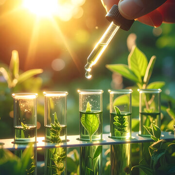 Botanical Research - Extracting Natural Compounds for Scientific Analysis.