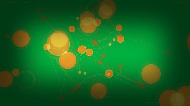 On data input net evolving, amber nodes forming data web on transparent canvas, lines dots pulsing