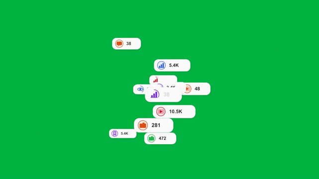 Badge starting badges rising, orbiting pulsing rings, counts updating to show stats transparent
