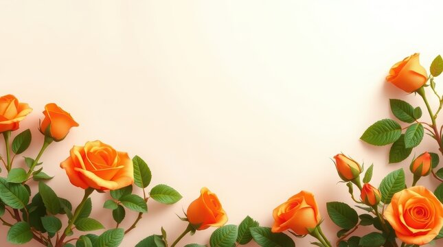 Rose baground 