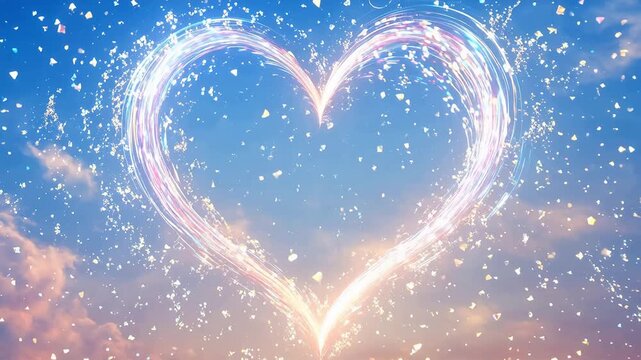 Light sweep effect with soft glow, cinematic lighting overlay, dreamy background motion