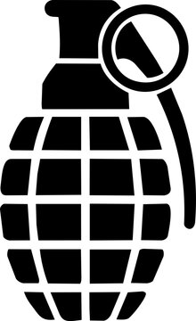 Grenade explosive bomb weapon icon