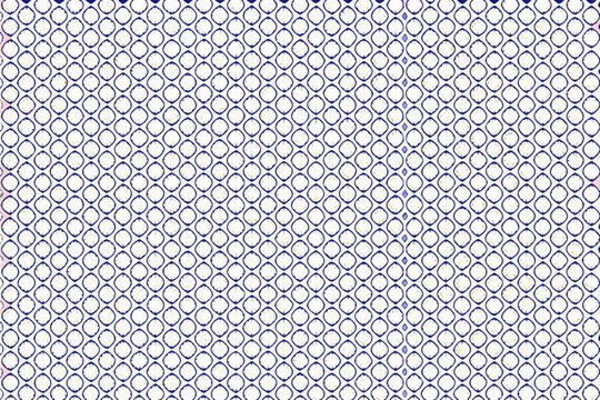 Close up of a security check pattern with repeating diamond shapes