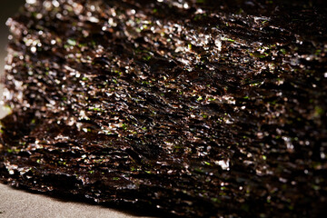 Fototapeta premium dried laver, dried seaweed, food ingredients