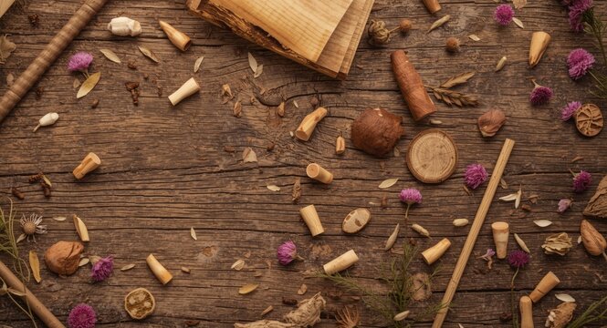 Woodworking workshop showcasing champak floral aroma and wood