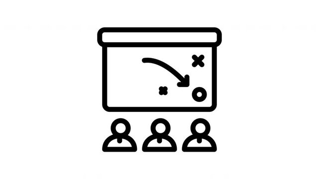 planning animated icon