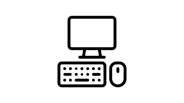 computer animated icon