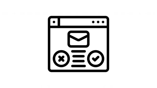 send animated icon