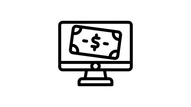 salary animated icon