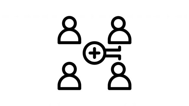 add friend animated icon