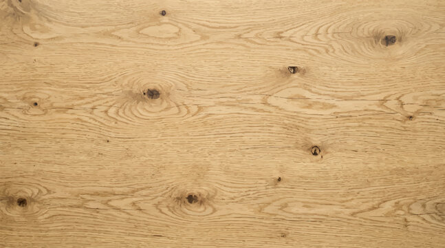 Close Up Light Tan Wooden Surface with Natural Grain Pattern and Knots