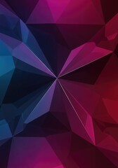 Obraz premium Abstract background blending deep colors and geometric forms, illustrating complex dimensional harmony and infinite spatial flow, abstract, blending, deep