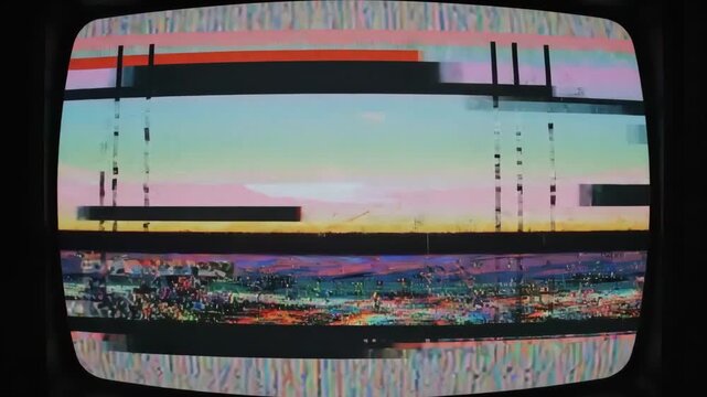 Optical coherence tomography scan of a human retina with cross-sectional view