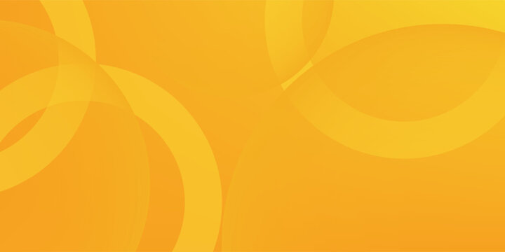 abstract yellow circular background. vector illustration