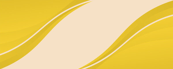 Creative flat-style background depicting stylized sand dunes or golden waves, perfect for travel and nature themes. © Pandawa