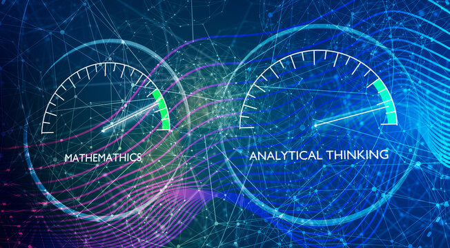 Influence of mathematics on analytical thinking, problem solving, cognitive calculation, intelligence, and logical decision making in business and education. Scales of cause and effect.