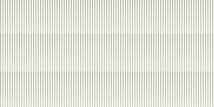 Optical illusion of wave-like motion created by vertical black lines of varying thickness. Abstract black-and-white design demonstrating visual perception and geometric distortion.
