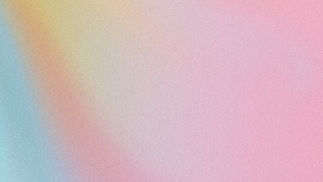 Abstract grainy gradient background with soft pastel colors