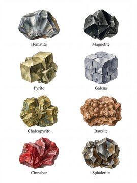 Ore minerals