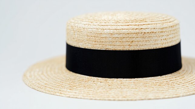 Necessary attribute for summer holidays: a straw hat
