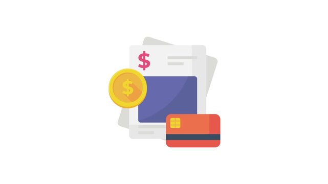  Icon depicting a credit card alongside a stack of cash, representing financial transactions and payment methods.