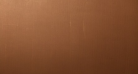 Fototapeta premium Brown canvas smooth texture background illuminated by soft studio light