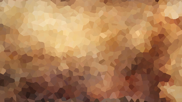 Beige Mosaic Abstract Background &ndash; Irregular Polygon Texture &ndash; Artistic, Organic, Neutral, Decorative