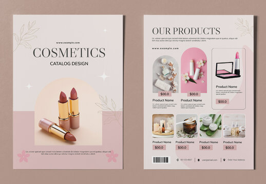 Minimalist Product Catalog for Beauty