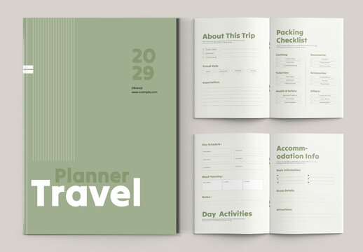 Vacation And Travel Planner Template