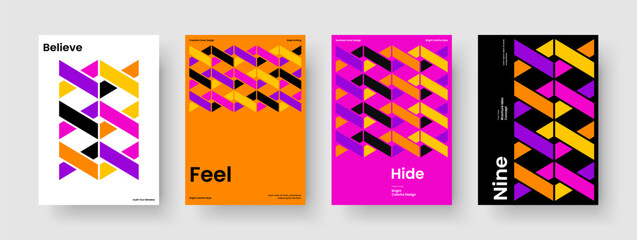 Obraz premium Isolated Brochure Template. Creative Business Presentation Design. Abstract Background Layout. Banner. Flyer. Book Cover. Report. Poster. Leaflet. Newsletter. Journal. Catalog. Advertising