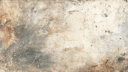 Obraz premium Grungy textured surface with scratches and marks on worn gray and beige concrete or stone wall background