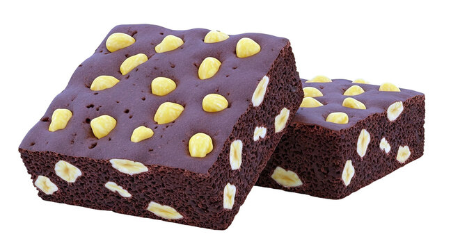 Chocolate Brownies with Hazelnuts