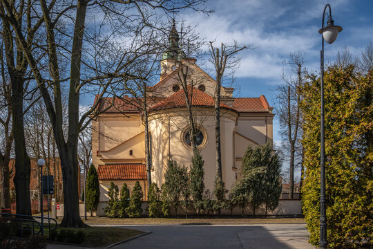 Parish Church of St. Maximilian Maria Kolbe in Zduńska Wola, Poland.