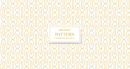 Geometric gold line abstract pattern for luxury design