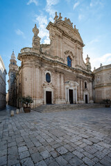 Obraz premium Cathedral Basilica of Maria Santissima della Madia, Monopoli, Italy 