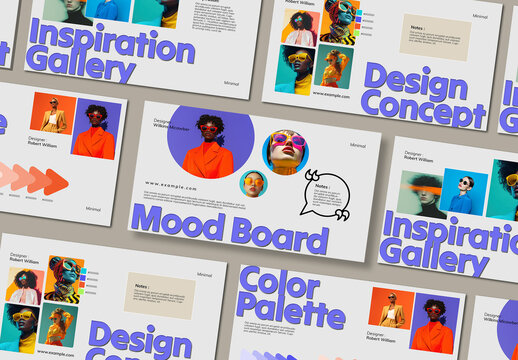 Brand Mood Board Template
