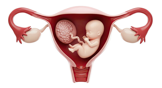 Fetus and Placenta in Uterus