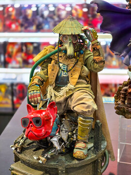 Taiwan, Taipei City, March 29, 2026 &ndash; Blitzway Hunters Day After WWIII White Ghost 1/6 Scale Action Figure Display Collectible Model